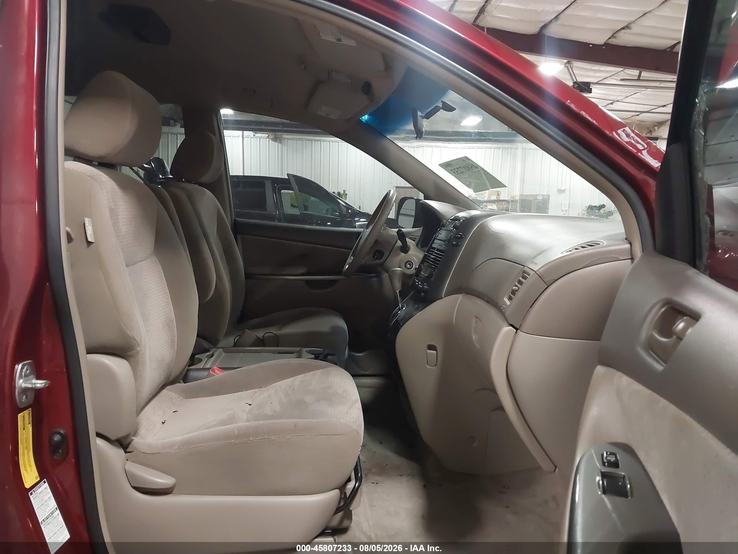2006 Toyota Sienna Le Red vin: 5TDBA23C46S076446