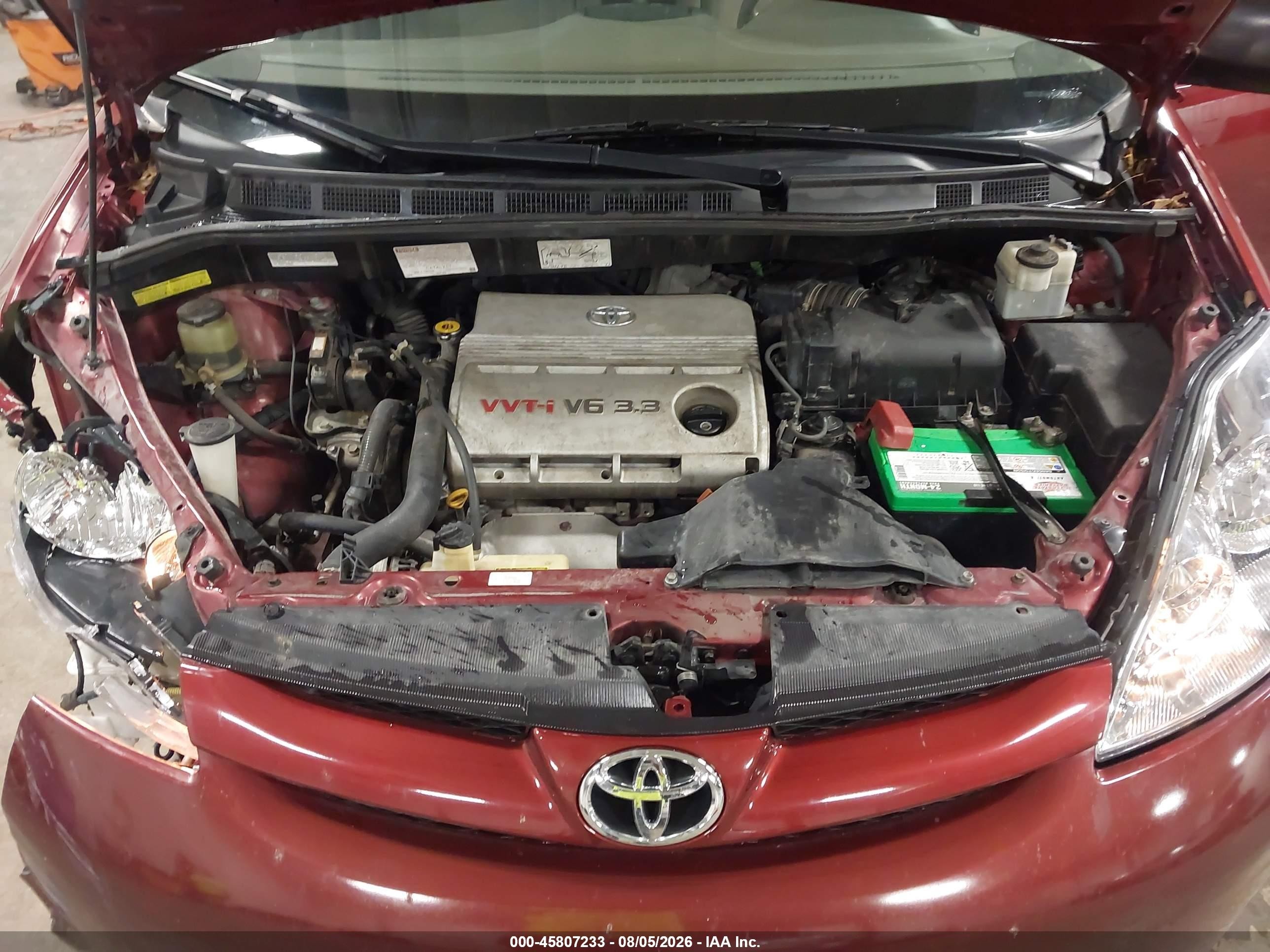 2006 Toyota Sienna Le Red vin: 5TDBA23C46S076446