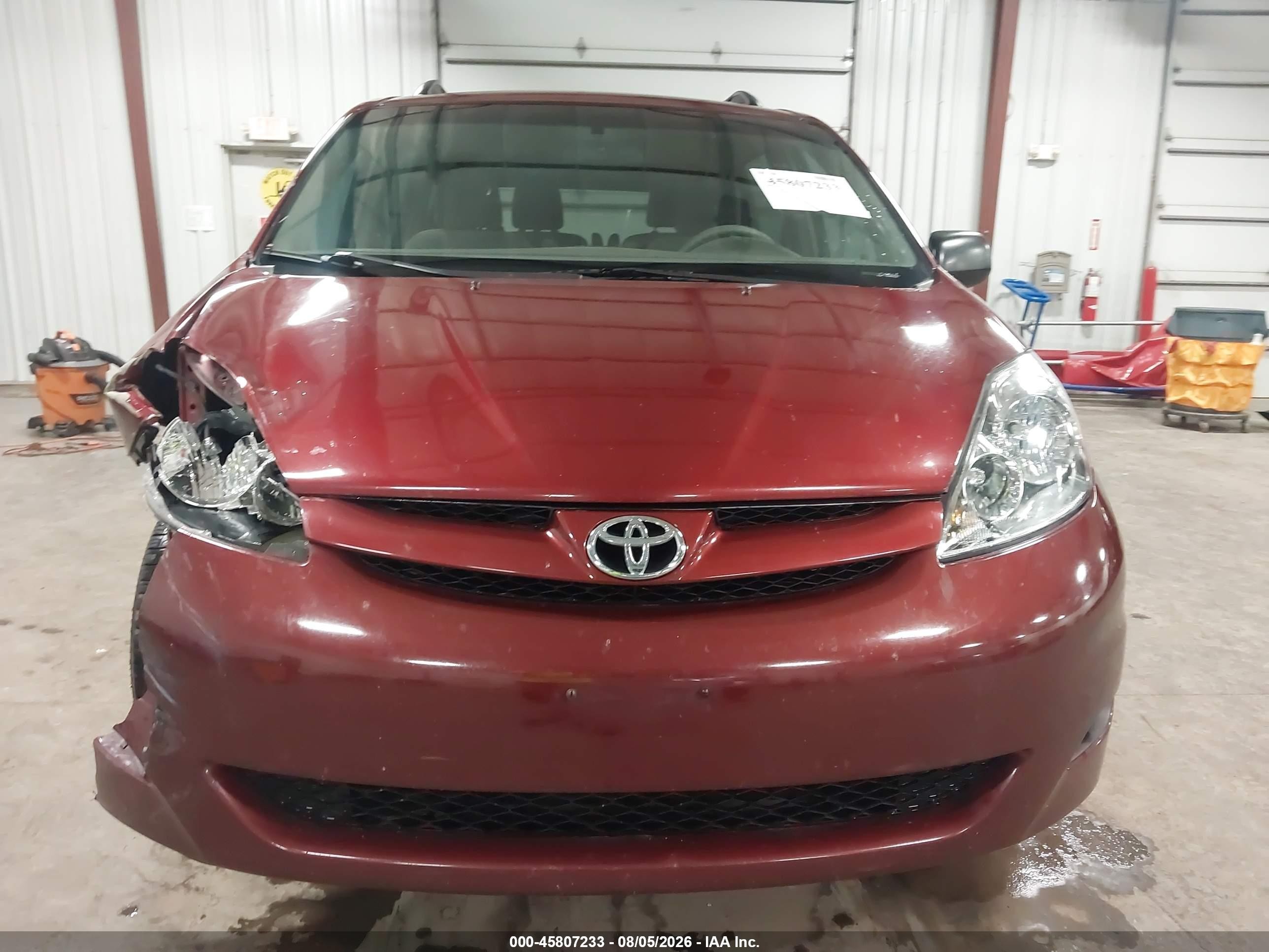 2006 Toyota Sienna Le Red vin: 5TDBA23C46S076446