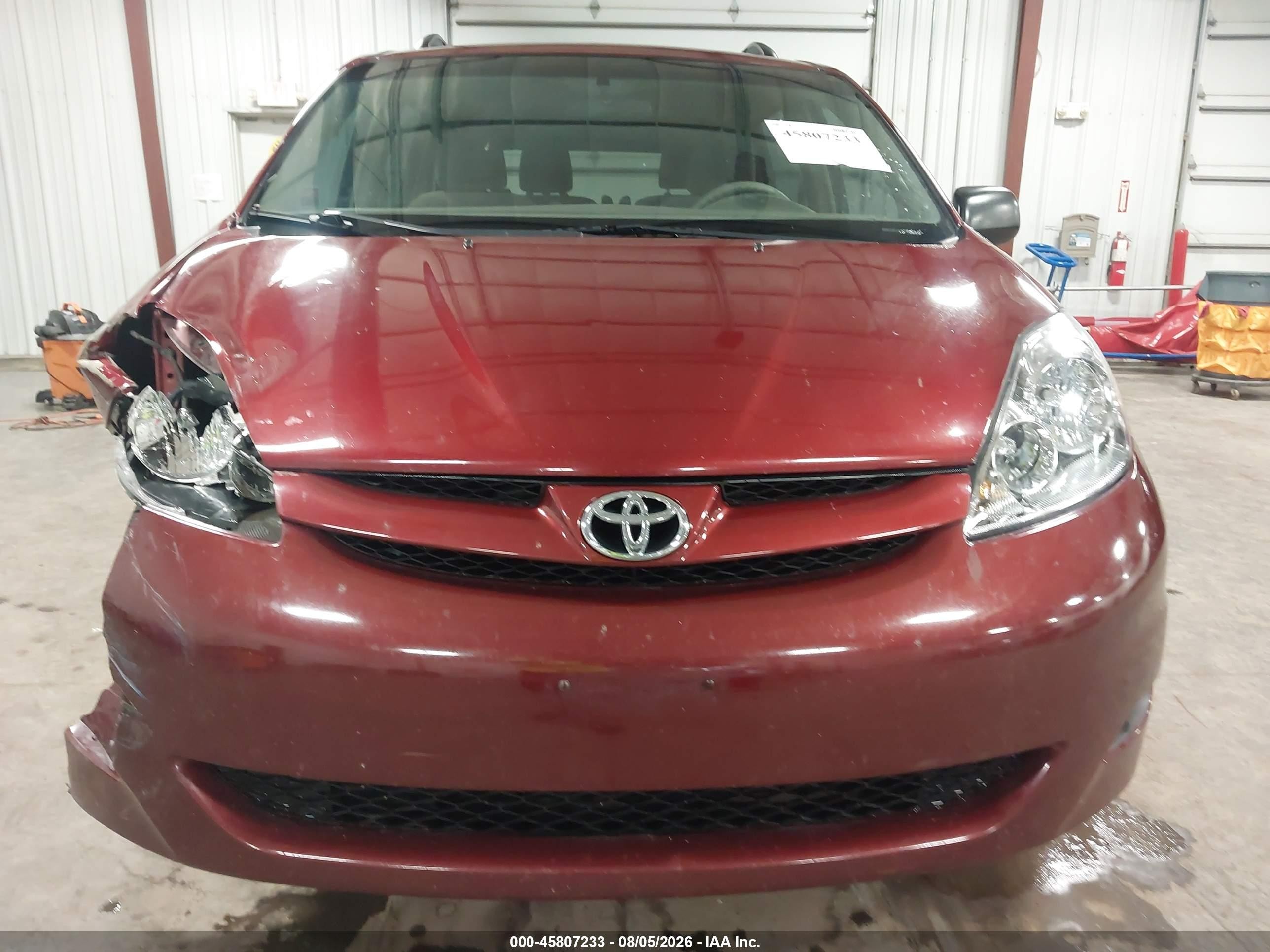 2006 Toyota Sienna Le Red vin: 5TDBA23C46S076446