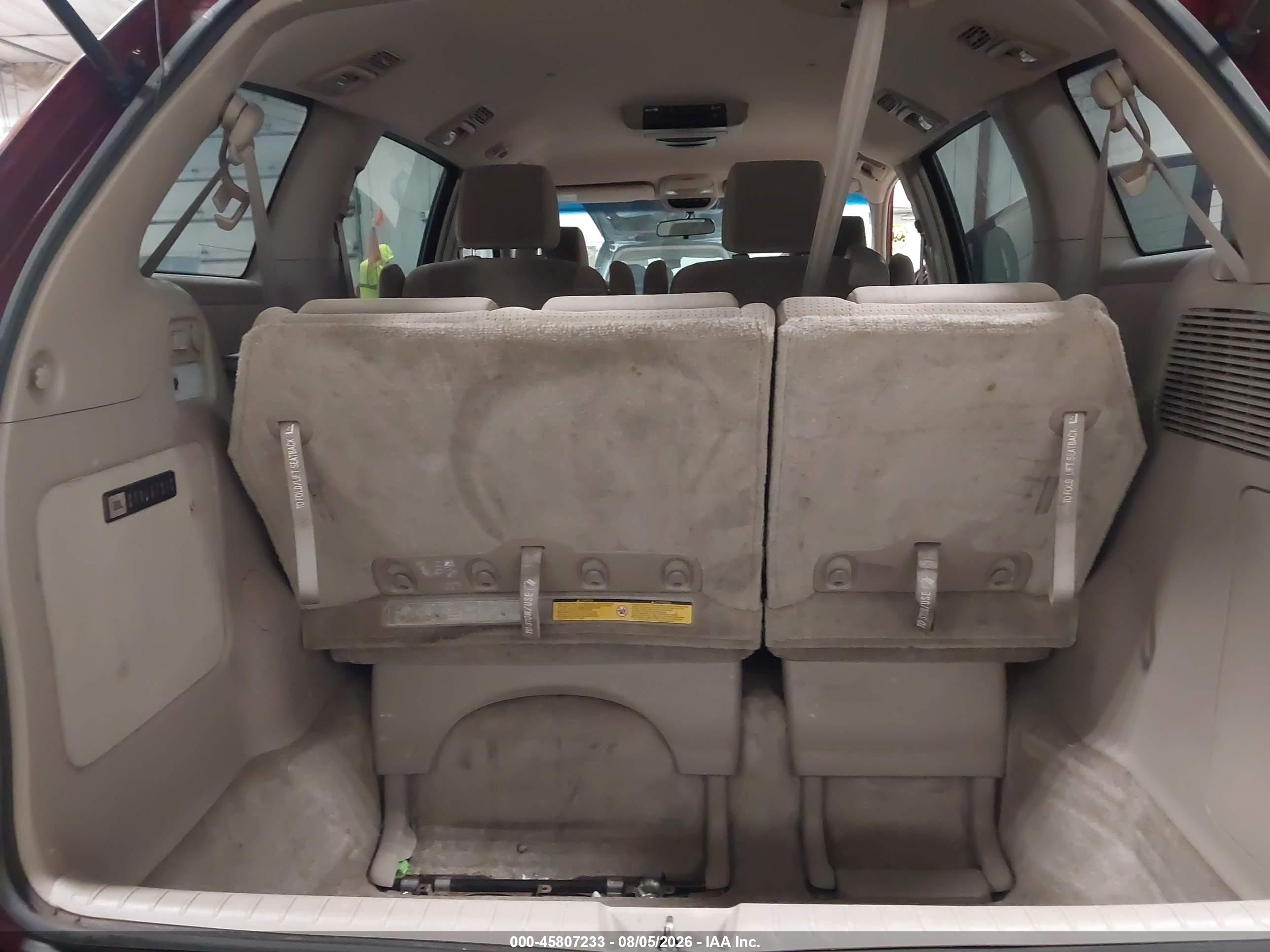 2006 Toyota Sienna Le Red vin: 5TDBA23C46S076446