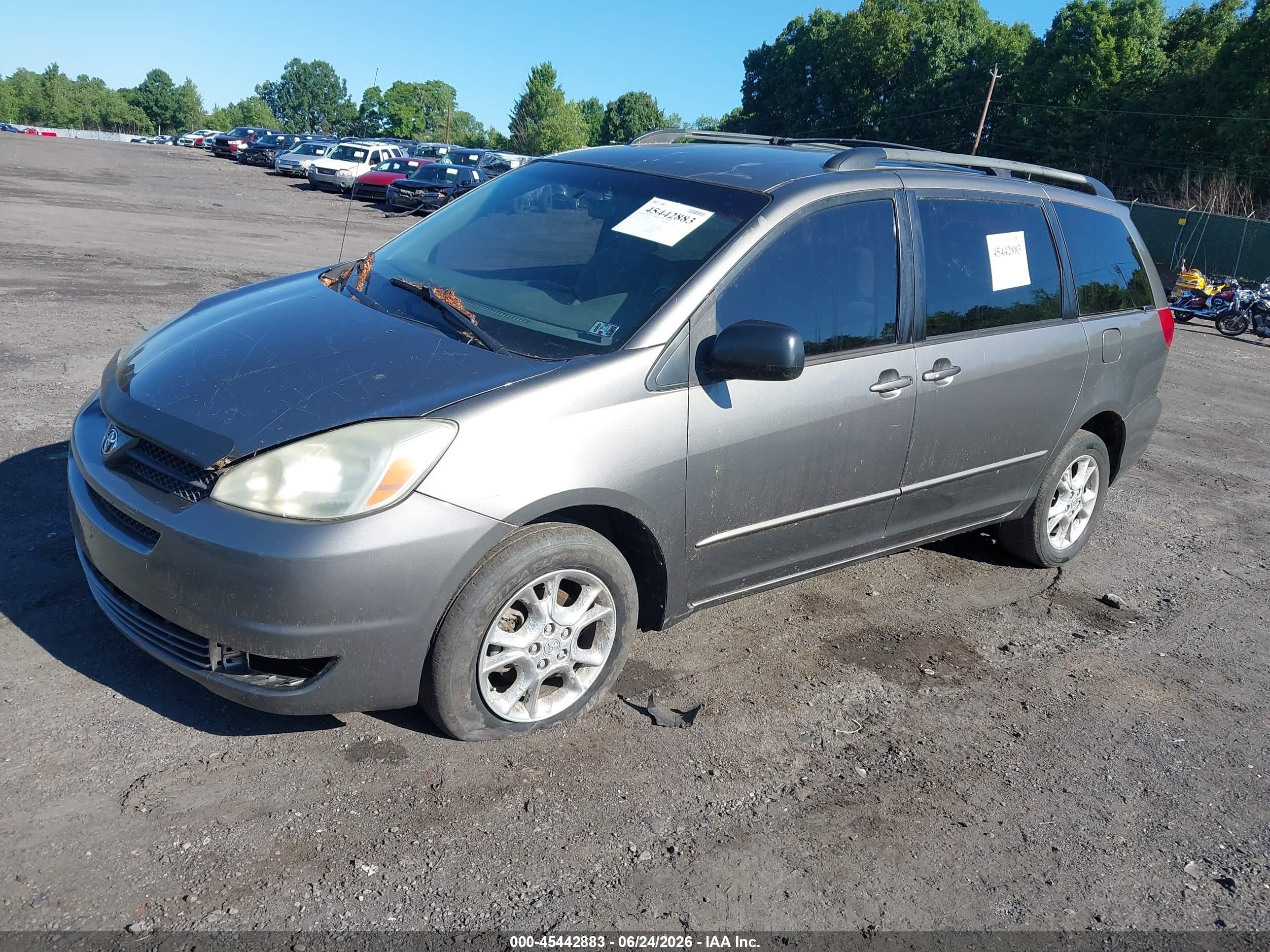 2004 Toyota Sienna Le Gray vin: 5TDBA23C54S021663