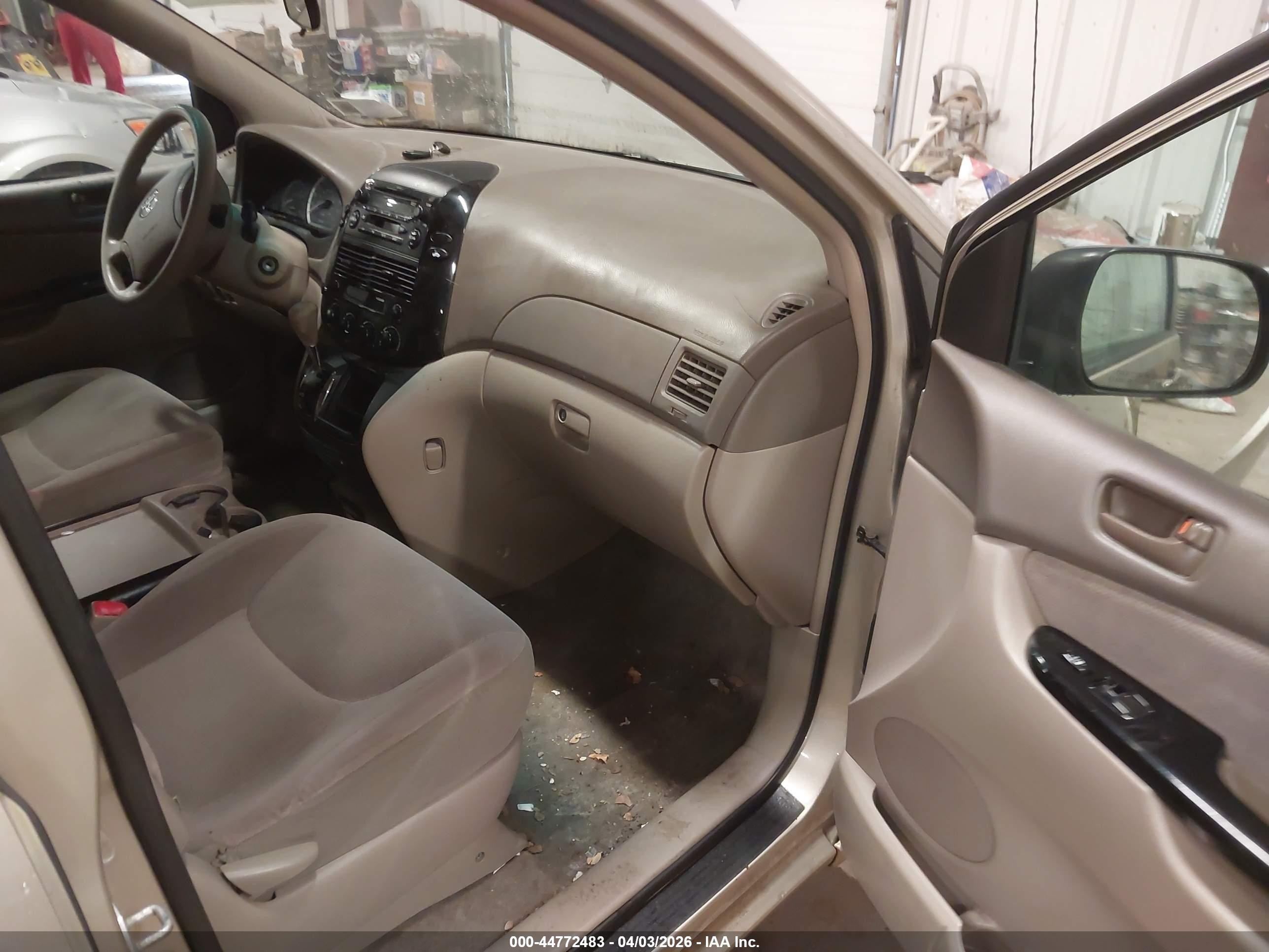 2005 Toyota Sienna Le Gold vin: 5TDBA23C55S030963