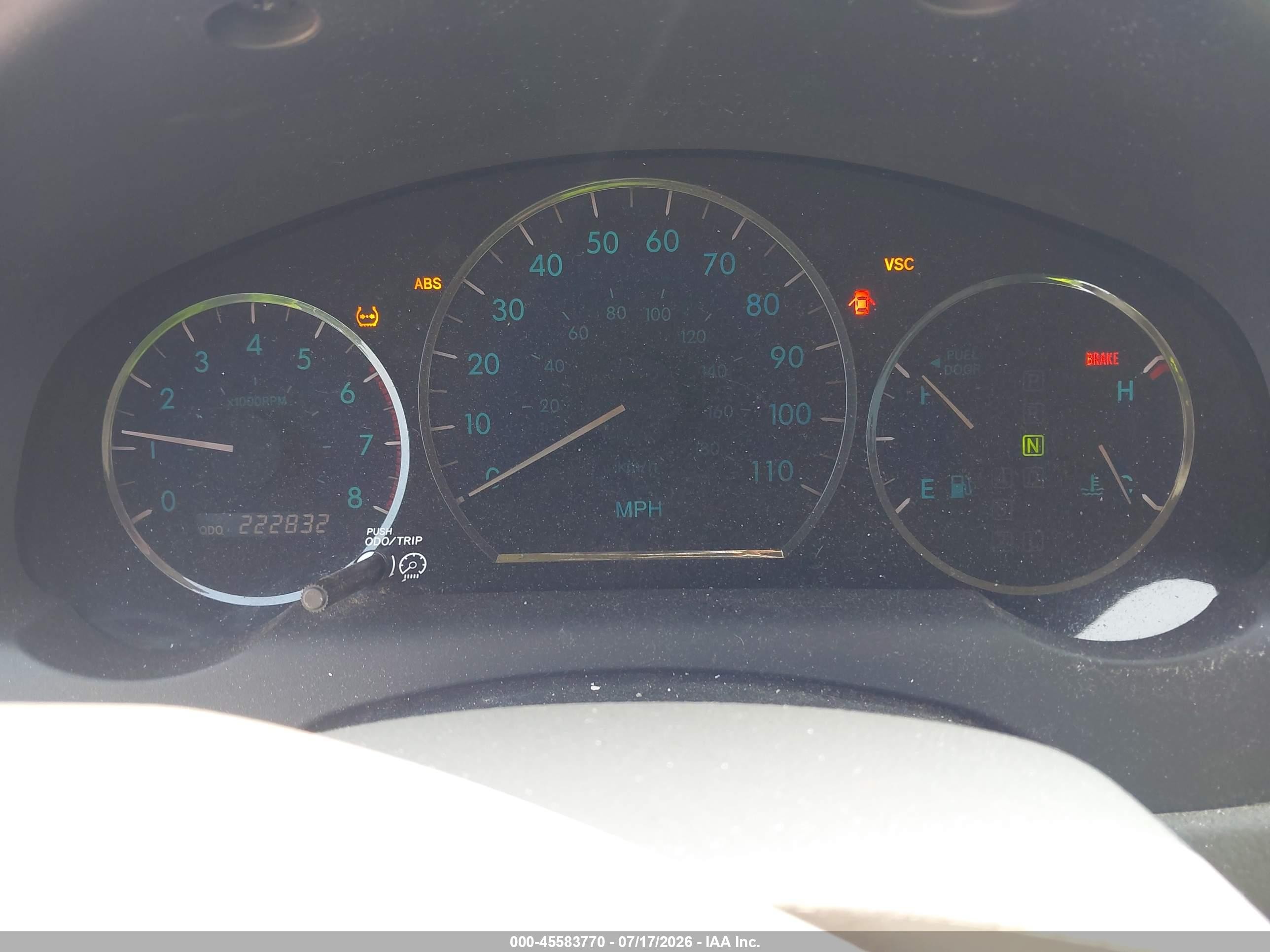 2006 Toyota Sienna Le Blue vin: 5TDBA23C56S072146