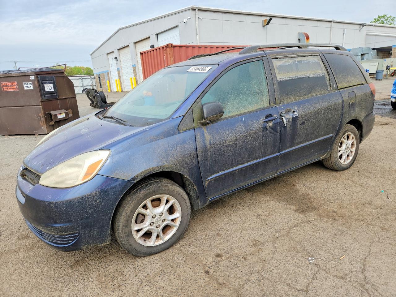 2005 Toyota Sienna Le Blue vin: 5TDBA23C65S032589