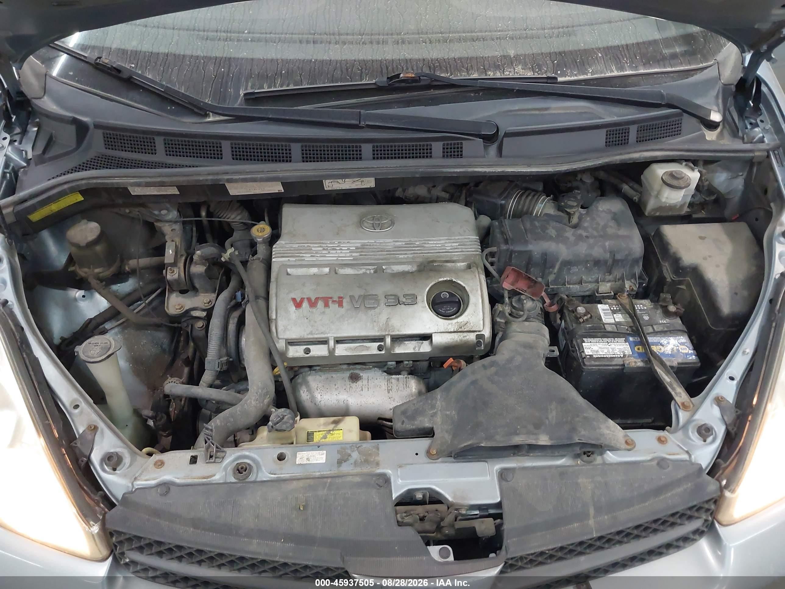2005 Toyota Sienna Le Синий vin: 5TDBA23C65S044600