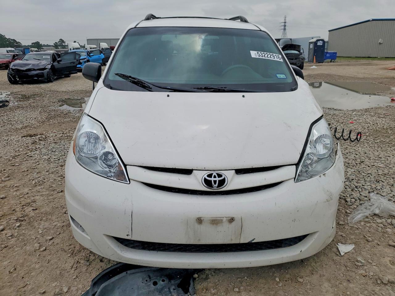 2006 Toyota Sienna Le White vin: 5TDBA23C66S069479