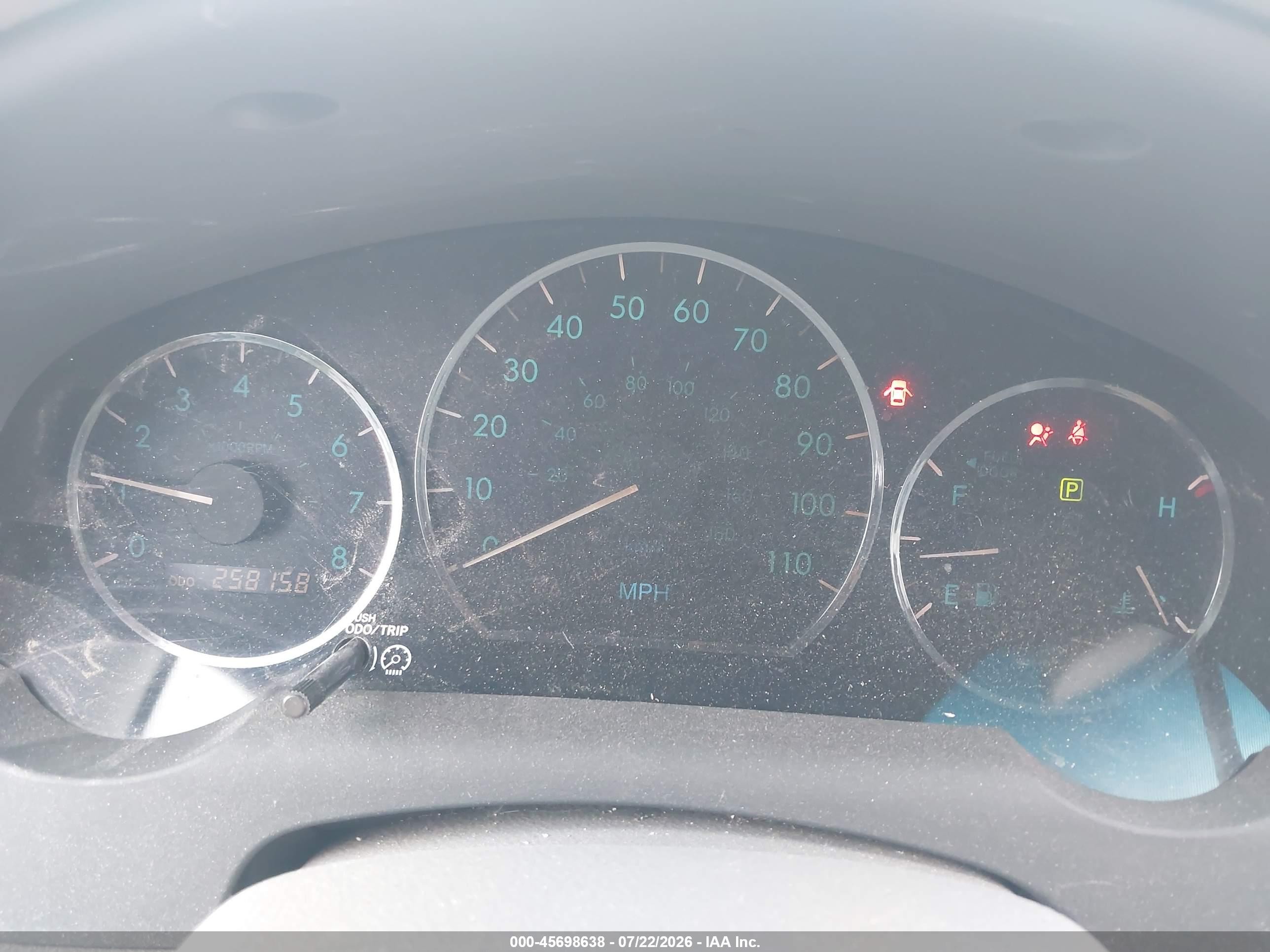 2006 Toyota Sienna Le Light Blue vin: 5TDBA23C86S055275