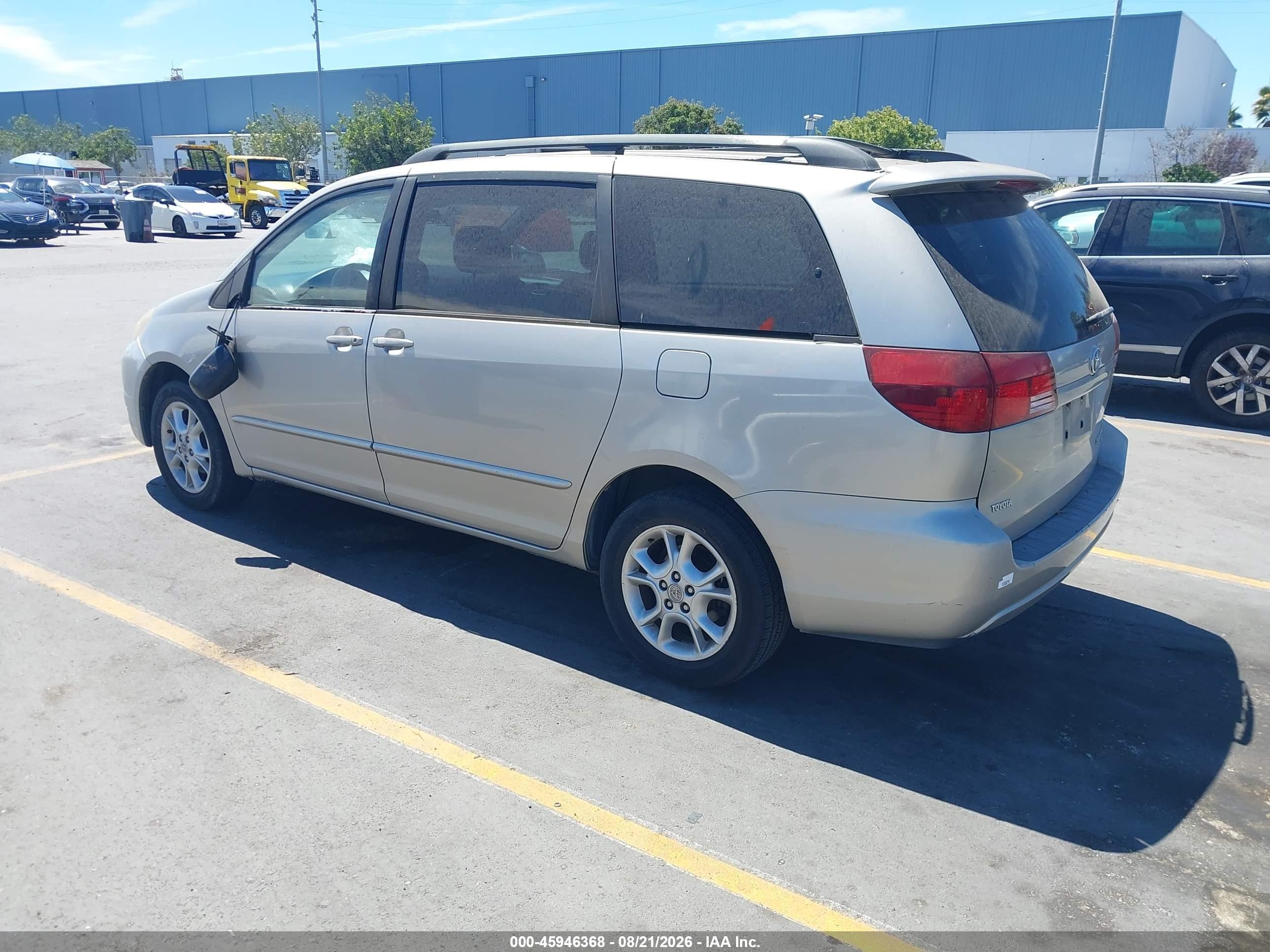 2004 Toyota Sienna Le Silver vin: 5TDBA23C94S024369