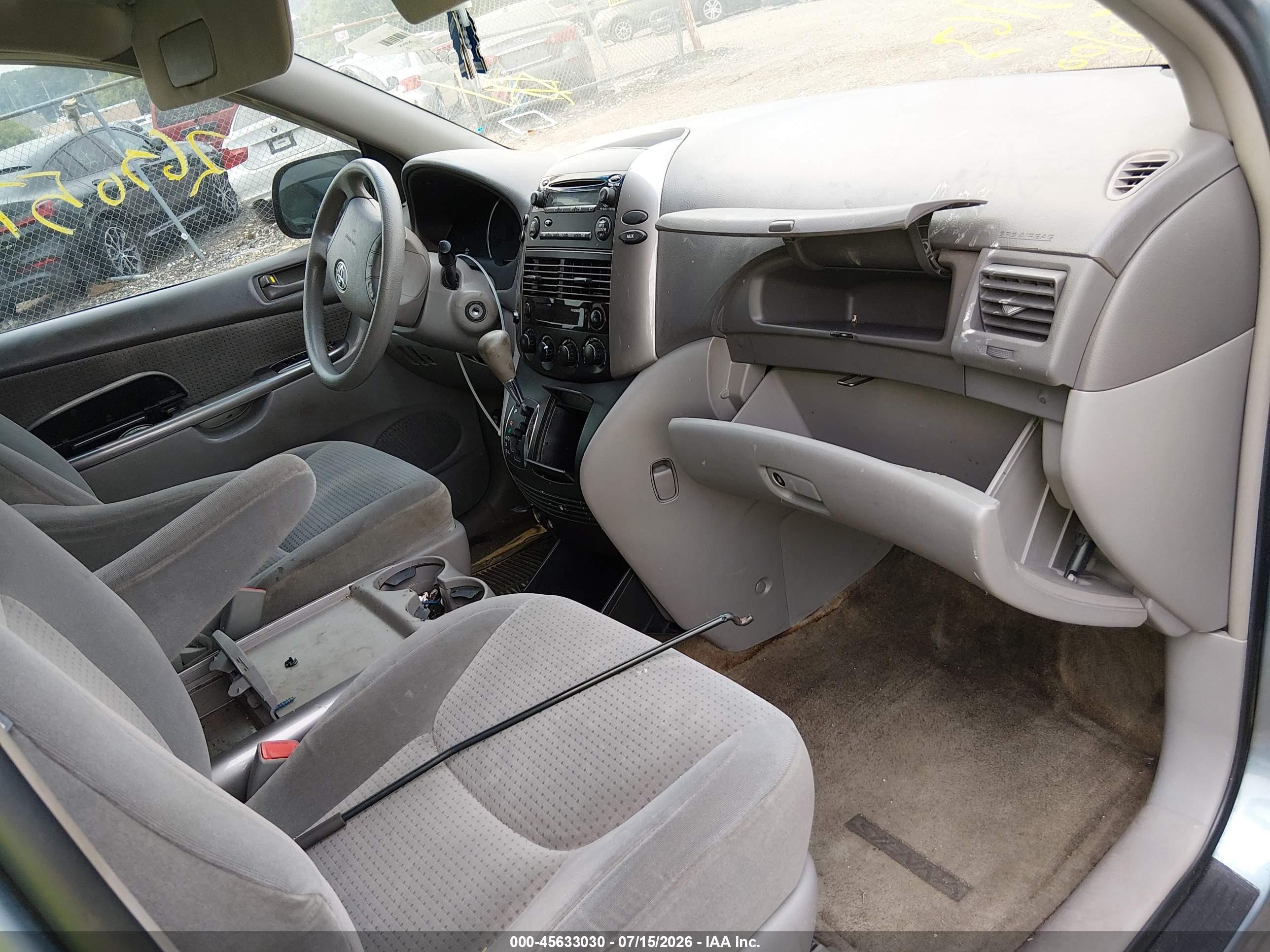 2006 Toyota Sienna Le Blue vin: 5TDBA23C96S055334