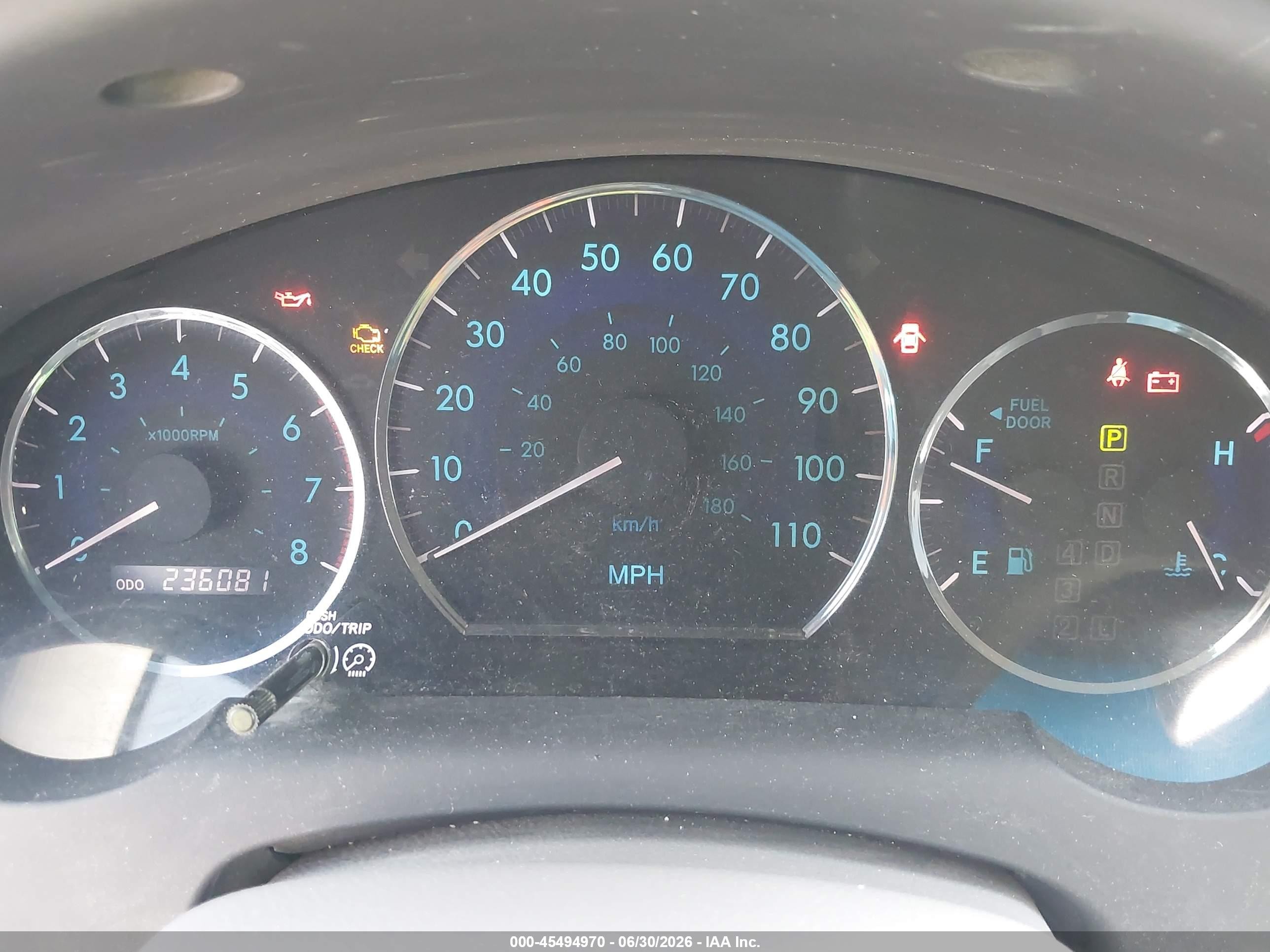 2006 Toyota Sienna Le Gray vin: 5TDBA23C96S071033