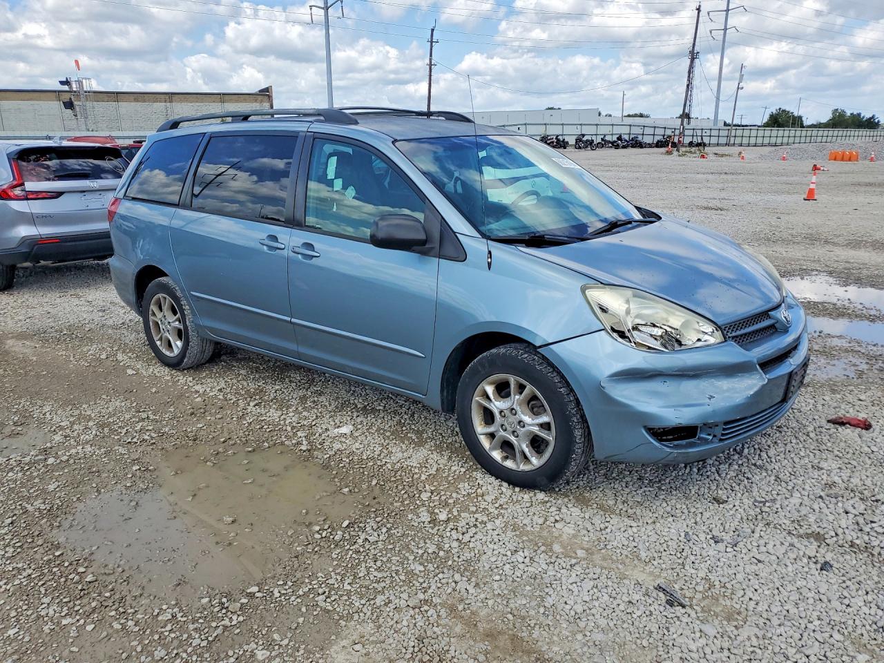 2005 Toyota Sienna Le Blue vin: 5TDBA23CX5S036497