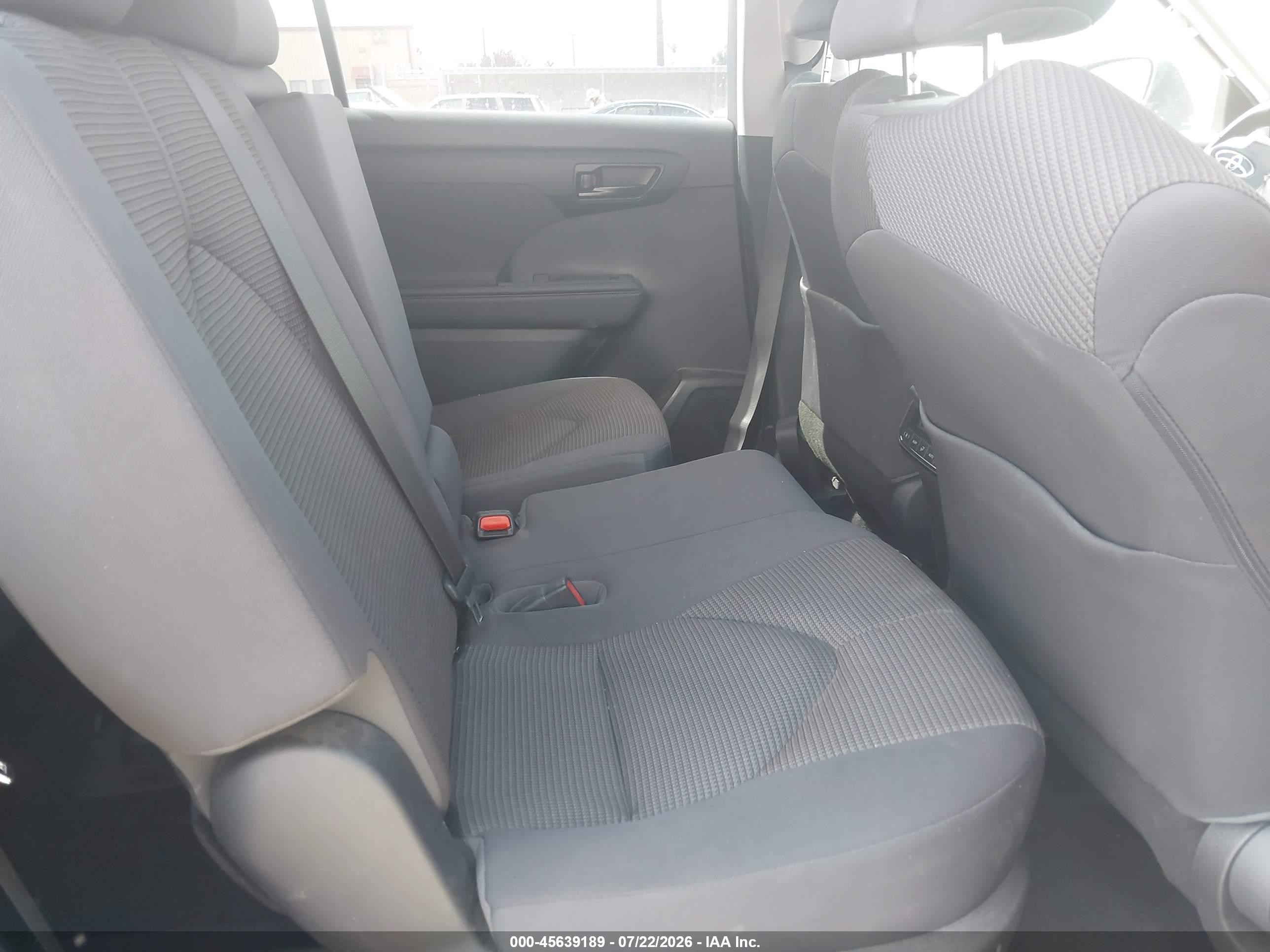 2023 Toyota Highlander Hybrid Le Black vin: 5TDBBRCH8PS130317
