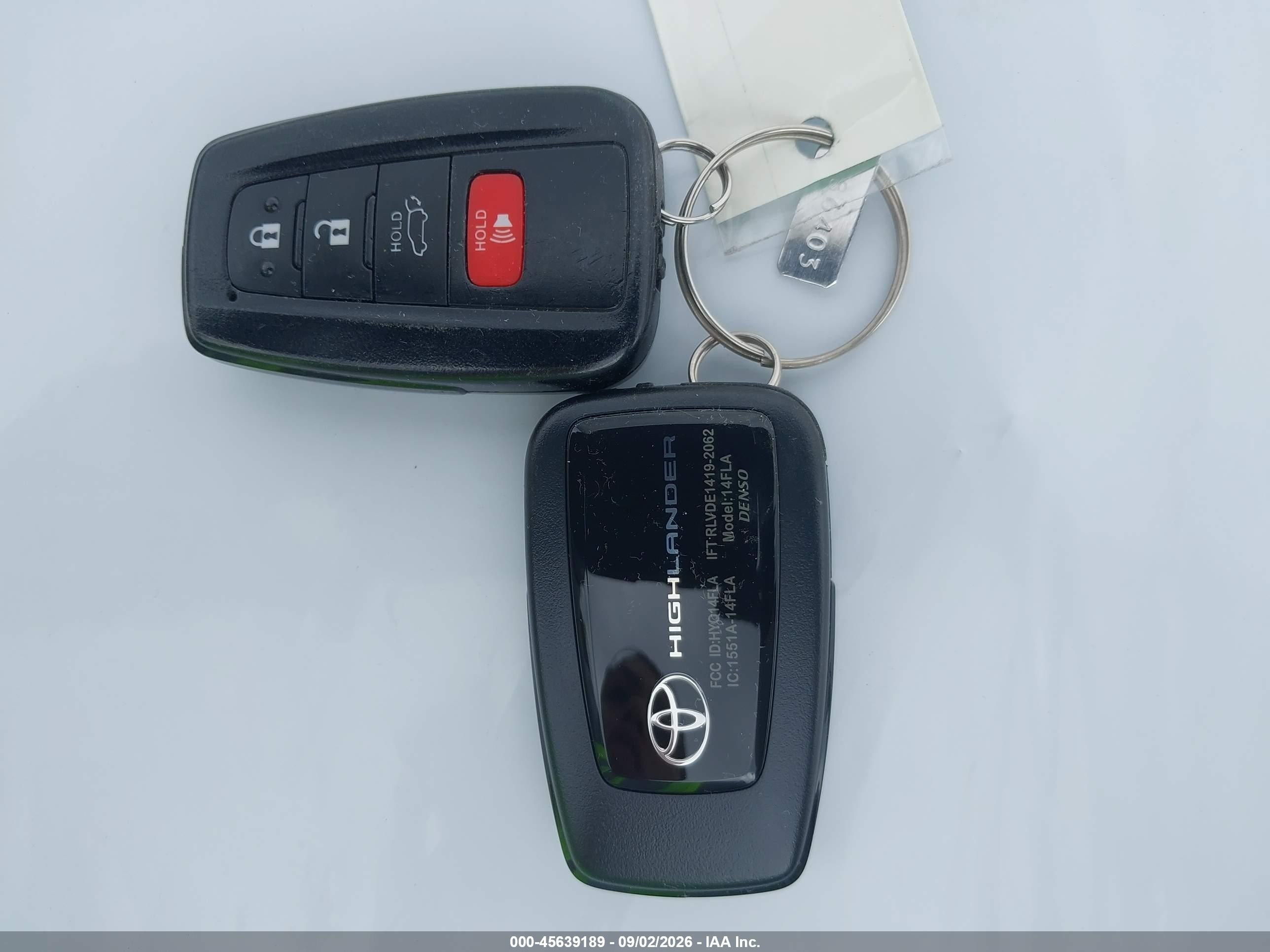 2023 Toyota Highlander Hybrid Le Black vin: 5TDBBRCH8PS130317