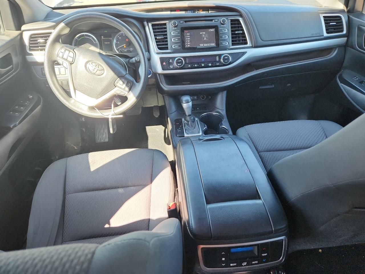 2018 Toyota Highlander Hybrid Gray vin: 5TDBGRFH1JS038776