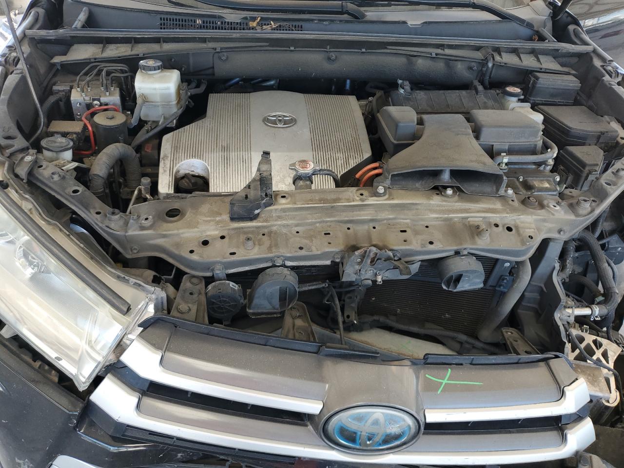 2018 Toyota Highlander Hybrid Черный vin: 5TDBGRFH2JS039029
