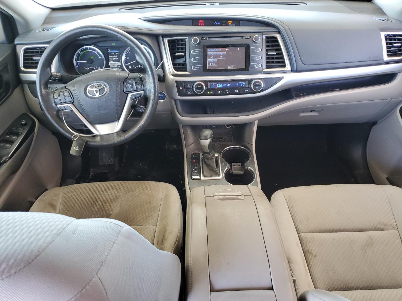 2018 Toyota Highlander Hybrid Черный vin: 5TDBGRFH2JS039029