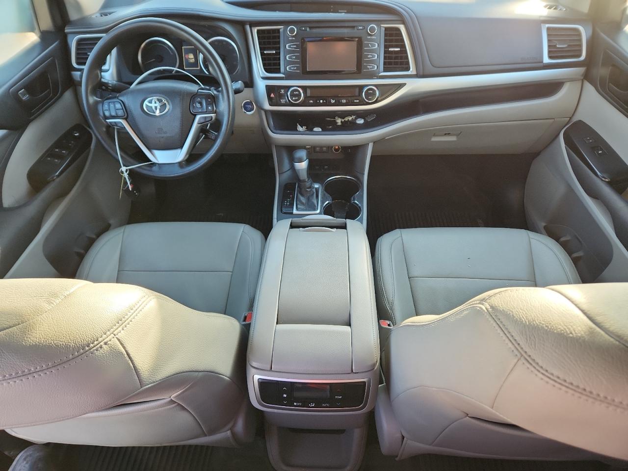 2018 Toyota Highlander Hybrid Черный vin: 5TDBGRFH2JS041718