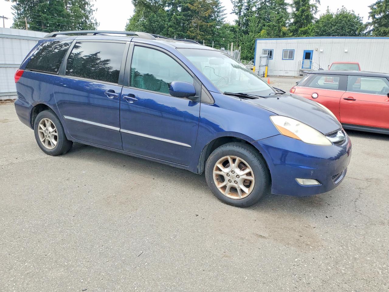2007 Toyota Sienna Xle Limited 7-passenger Blue vin: 5TDBK22C07S001145