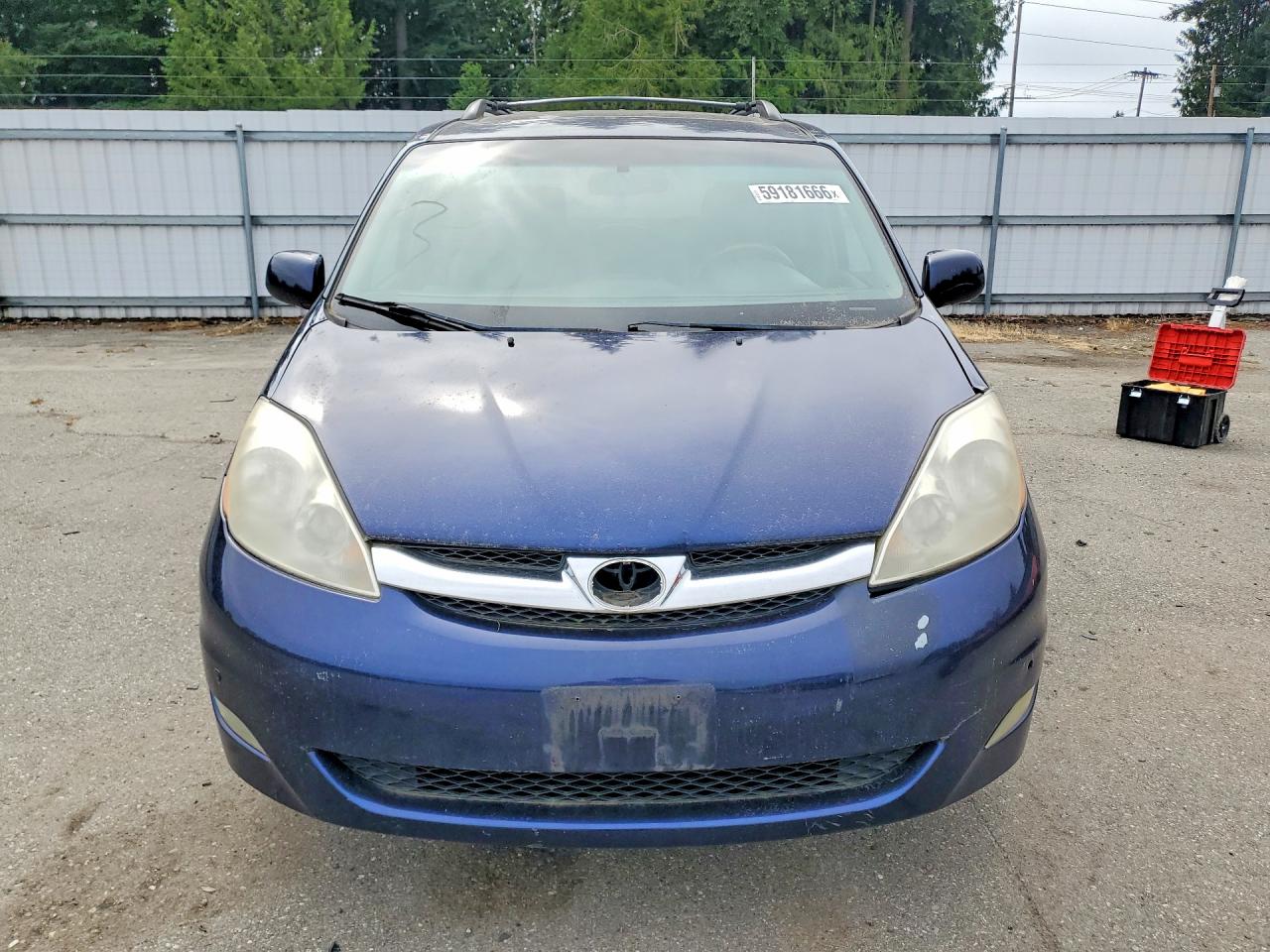 2007 Toyota Sienna Xle Limited 7-passenger Blue vin: 5TDBK22C07S001145