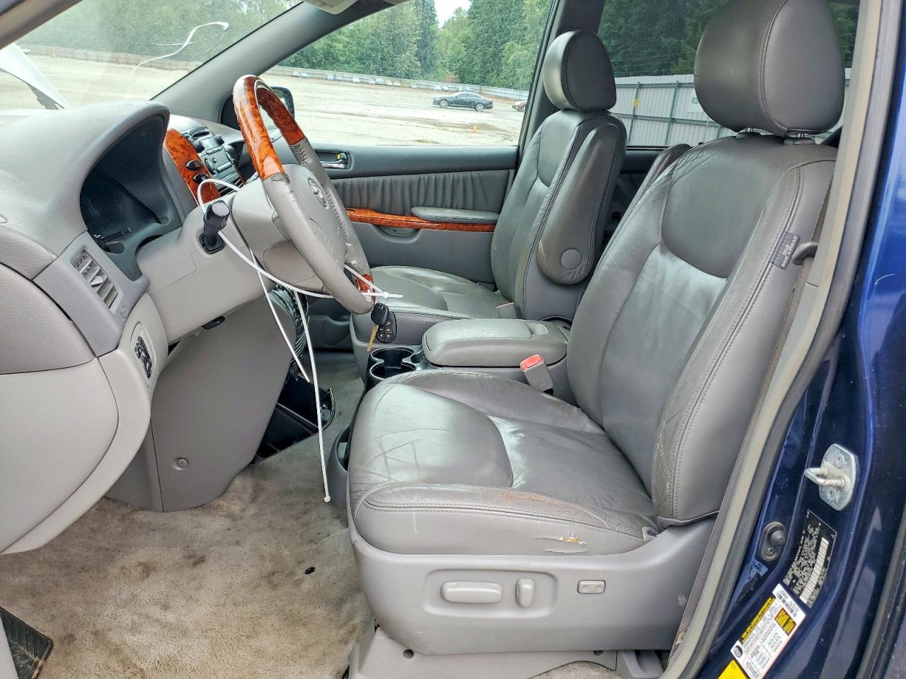 2007 Toyota Sienna Xle Limited 7-passenger Blue vin: 5TDBK22C07S001145