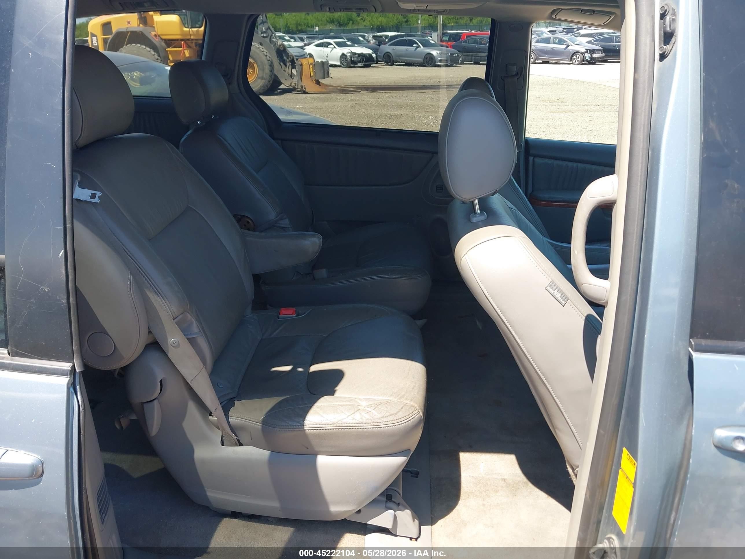 2007 Toyota Sienna Xle Limited Teal vin: 5TDBK22C07S001596
