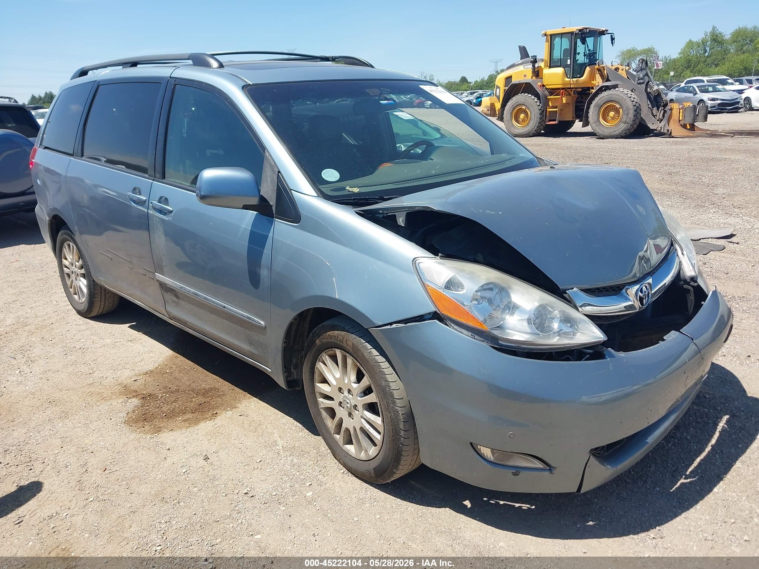 2007 Toyota Sienna Xle Limited Teal vin: 5TDBK22C07S001596