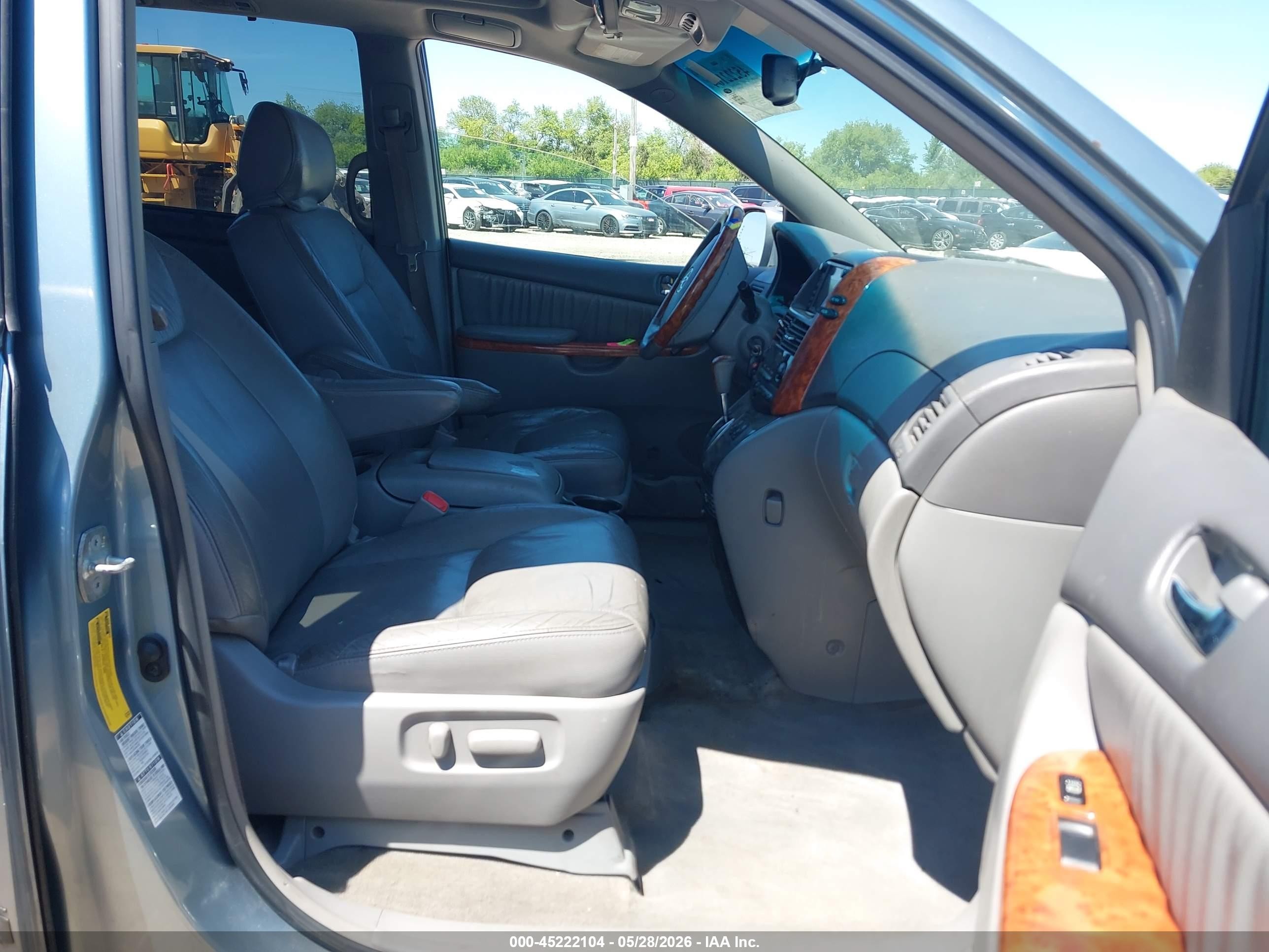 2007 Toyota Sienna Xle Limited Teal vin: 5TDBK22C07S001596