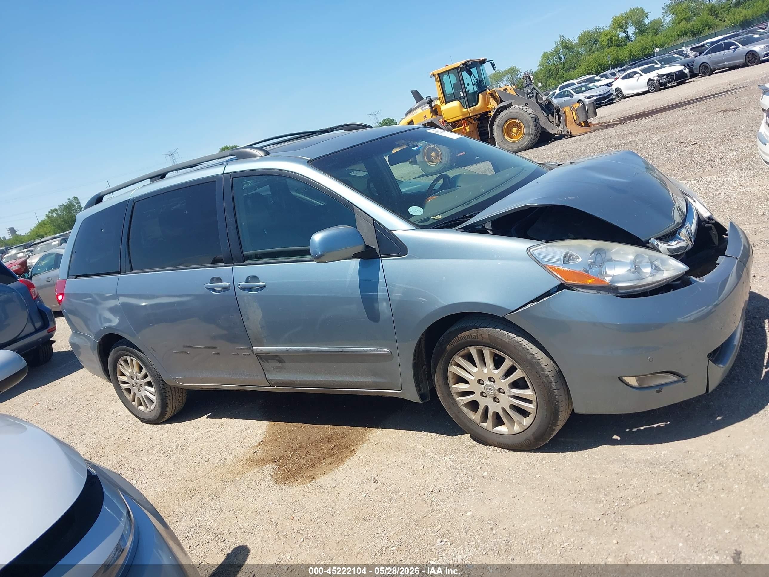 2007 Toyota Sienna Xle Limited Teal vin: 5TDBK22C07S001596