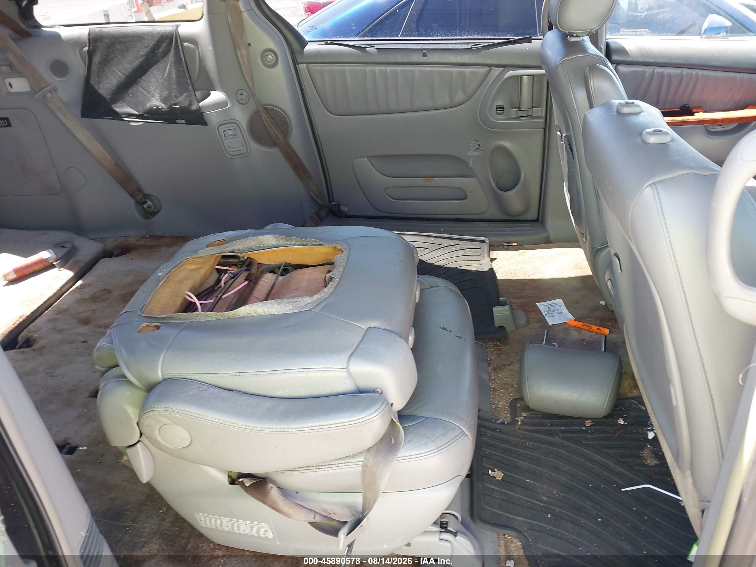 2008 Toyota Sienna Limited Gray vin: 5TDBK22C08S020408
