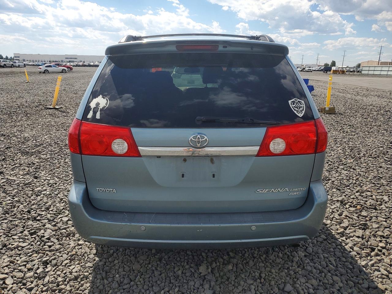 2008 Toyota Sienna Xle Limited Blue vin: 5TDBK22C18S019266