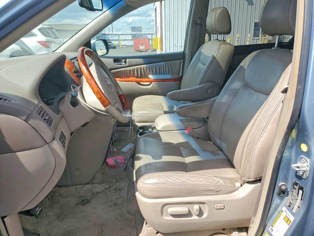 2008 Toyota Sienna Xle Limited Blue vin: 5TDBK22C18S019266
