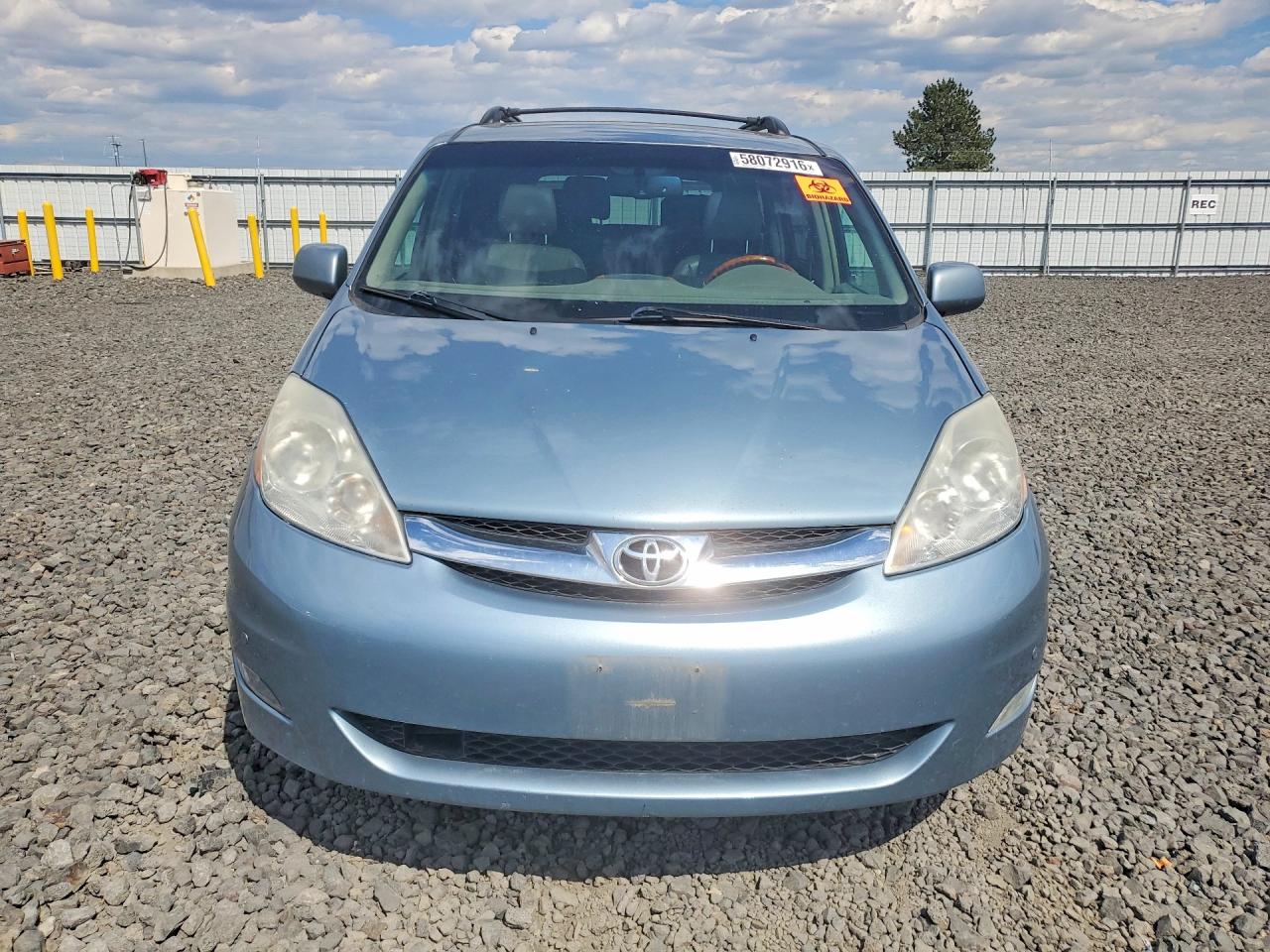 2008 Toyota Sienna Xle Limited Blue vin: 5TDBK22C18S019266