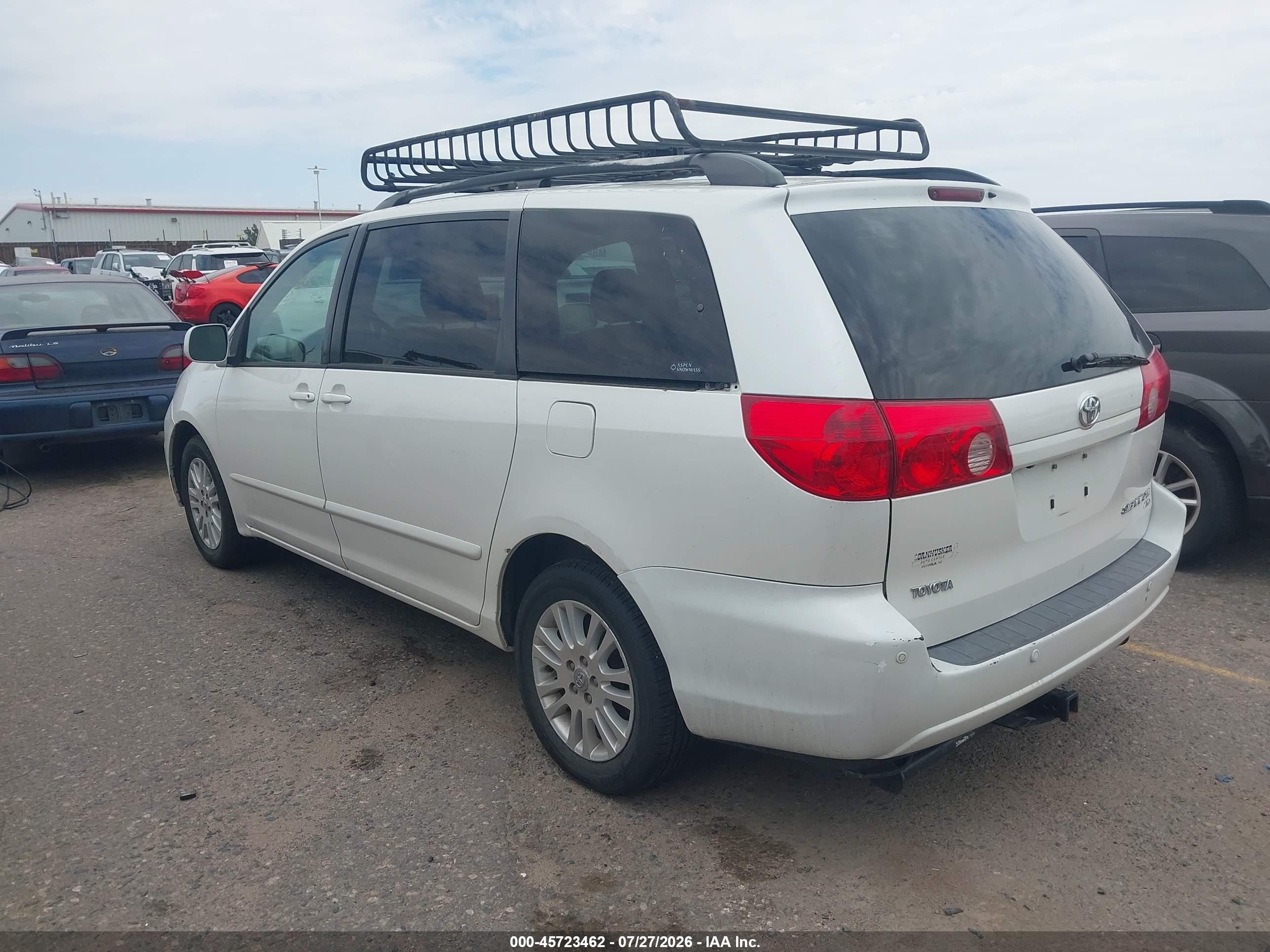 2009 Toyota Sienna Xle Белый vin: 5TDBK22C19S024551