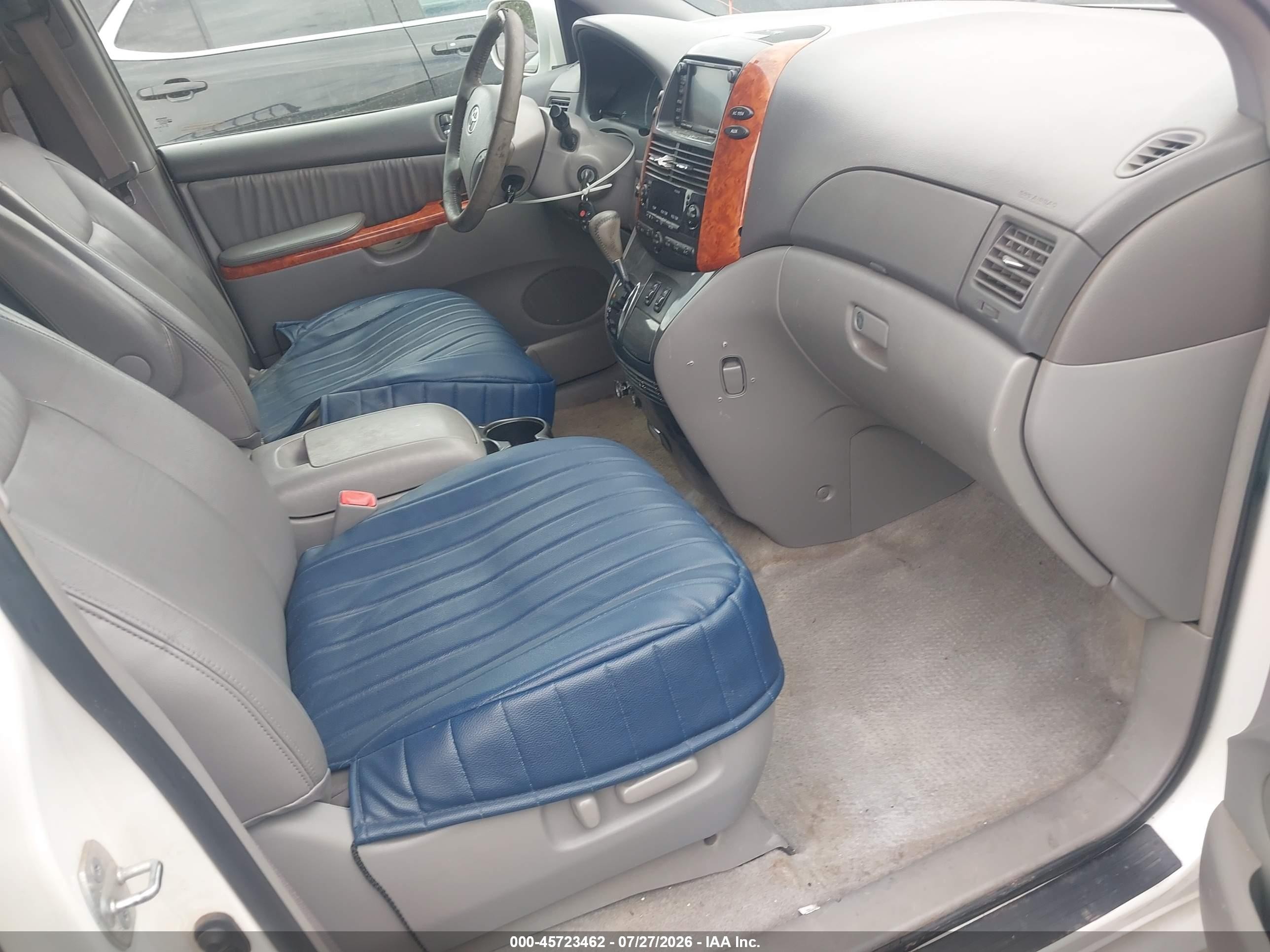 2009 Toyota Sienna Xle Белый vin: 5TDBK22C19S024551