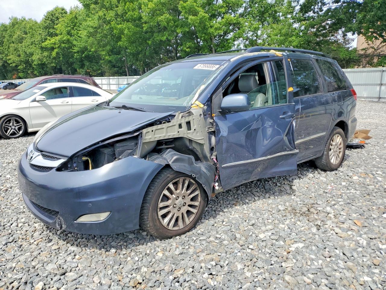 2009 Toyota Sienna Limited Gray vin: 5TDBK22C19S028129