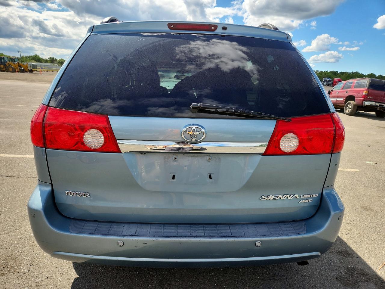 2008 Toyota Sienna Xle Limited Blue vin: 5TDBK22C28S017431