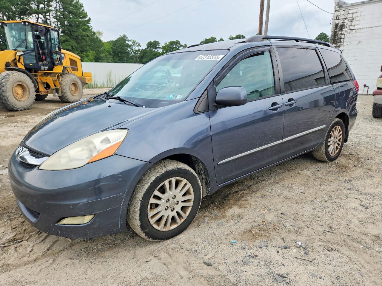 2008 Toyota Sienna Xle Limited Blue vin: 5TDBK22C28S018563
