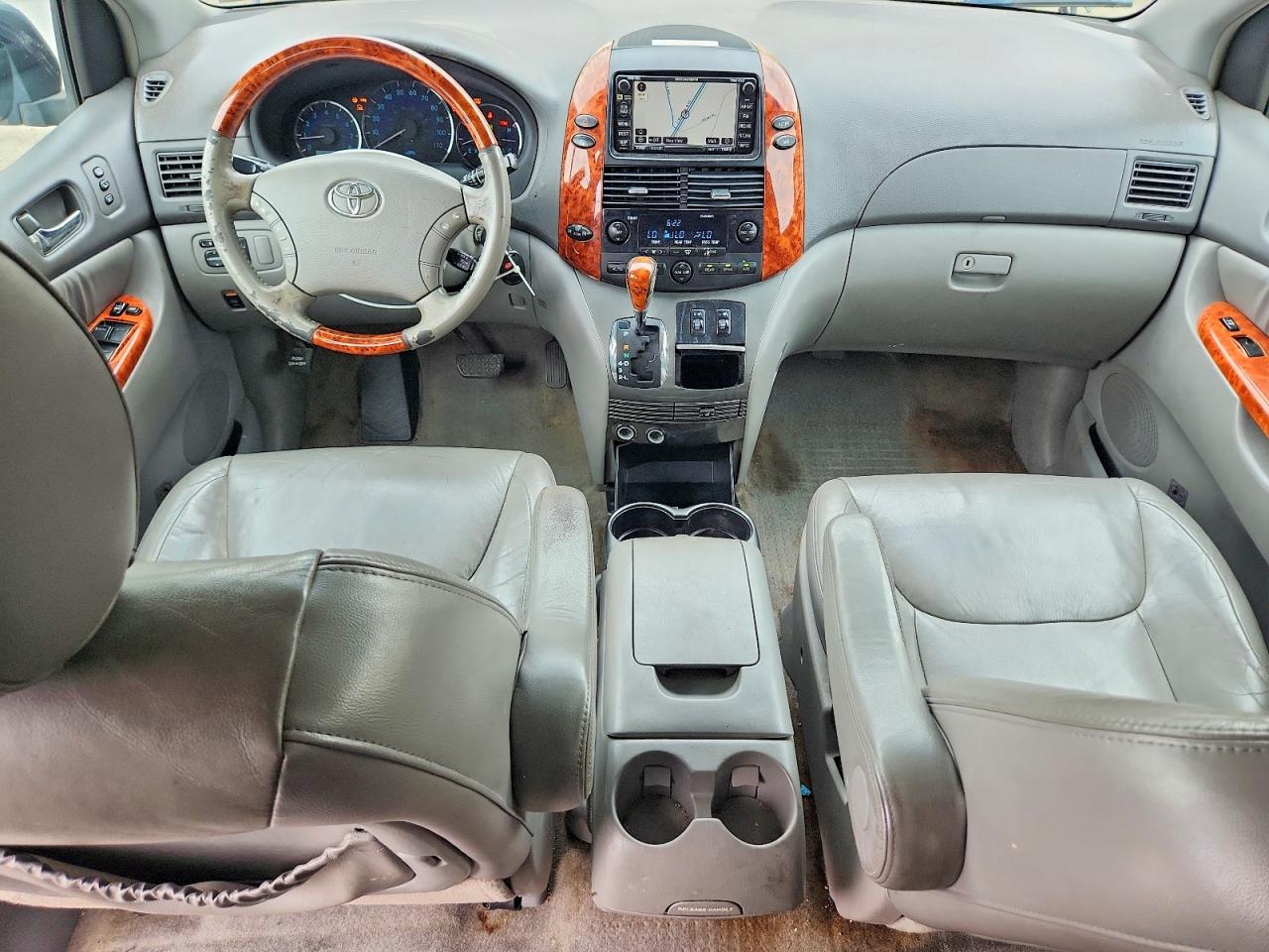 2008 Toyota Sienna Xle Limited Blue vin: 5TDBK22C28S018563