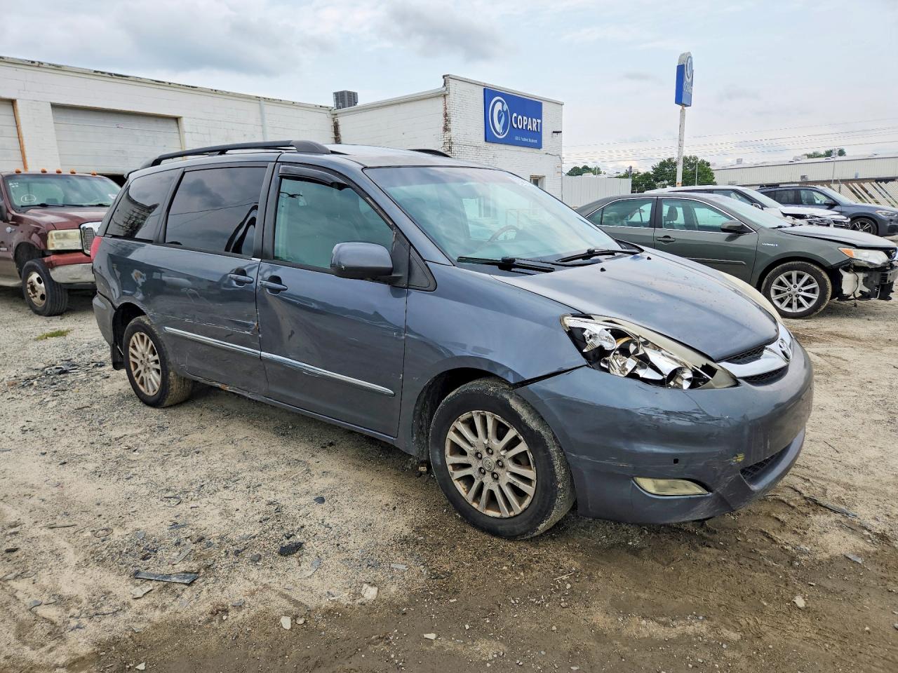 2008 Toyota Sienna Xle Limited Blue vin: 5TDBK22C28S018563