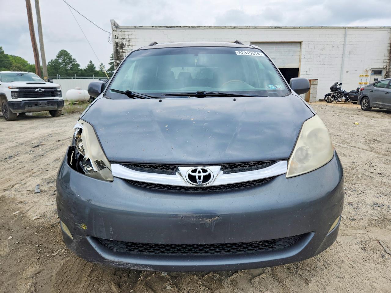 2008 Toyota Sienna Xle Limited Blue vin: 5TDBK22C28S018563