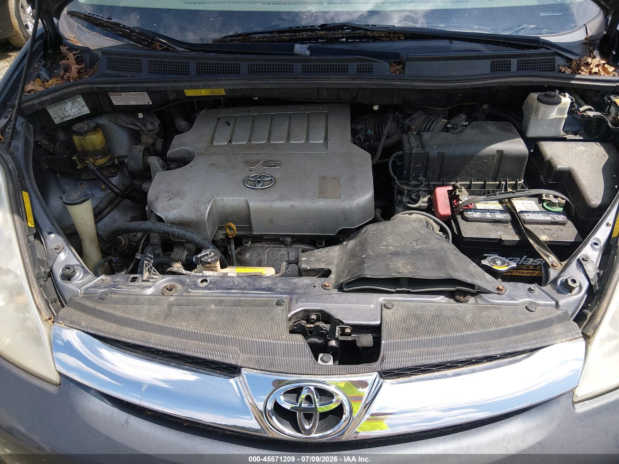 2008 Toyota Sienna Limited Gray vin: 5TDBK22C38S009385