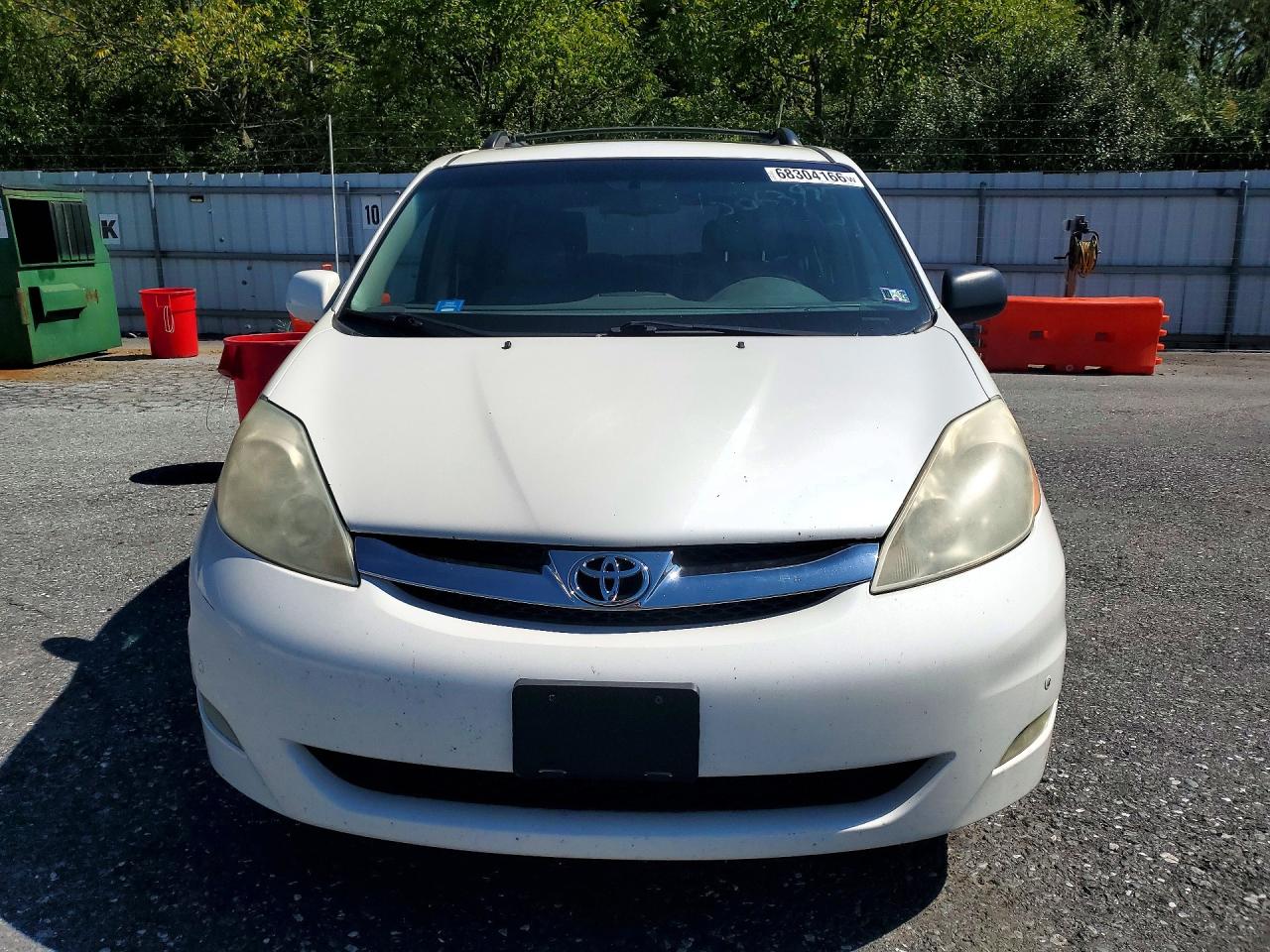 2008 Toyota Sienna Xle Limited White vin: 5TDBK22C38S020158