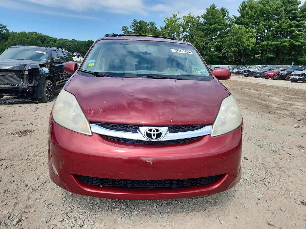 2009 Toyota Sienna Limited Burgundy vin: 5TDBK22C39S022770