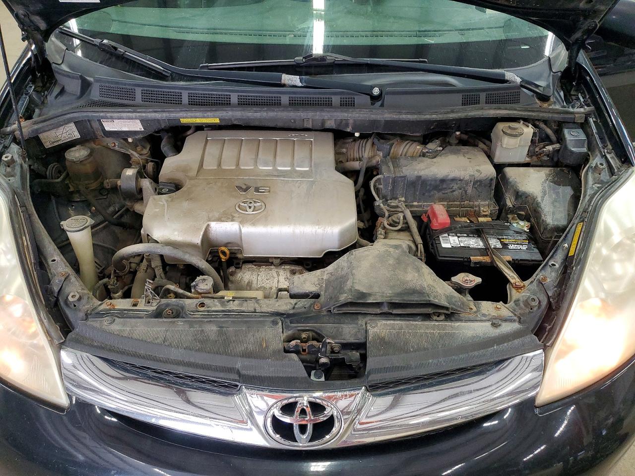 2009 Toyota Sienna Limited Черный vin: 5TDBK22C39S024714