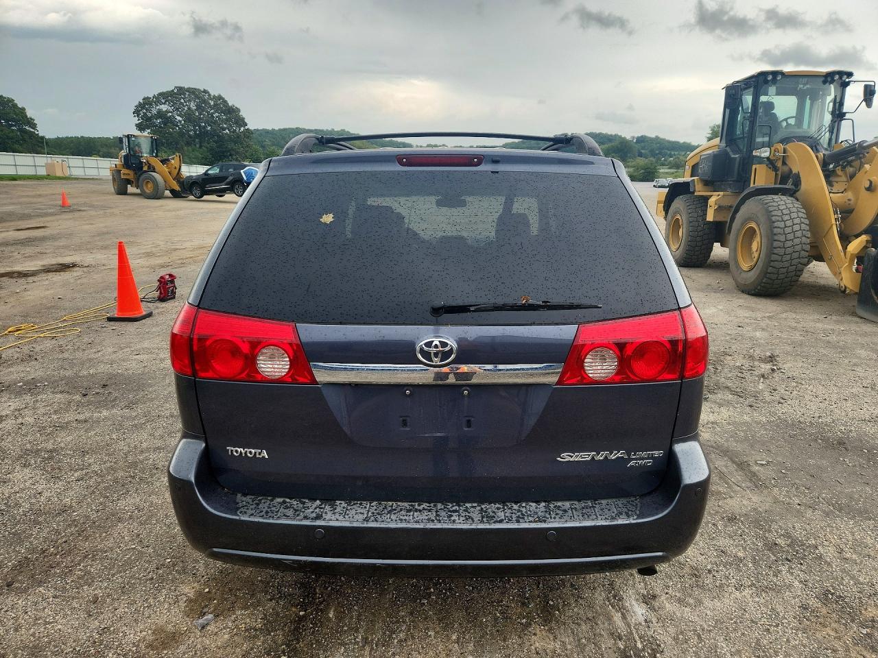 2008 Toyota Sienna Xle Limited Blue vin: 5TDBK22C58S010327