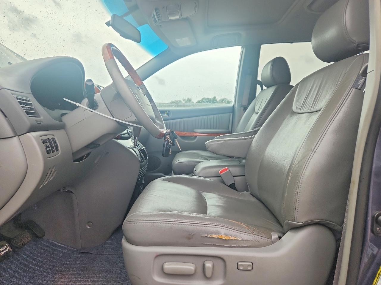 2008 Toyota Sienna Xle Limited Blue vin: 5TDBK22C58S010327