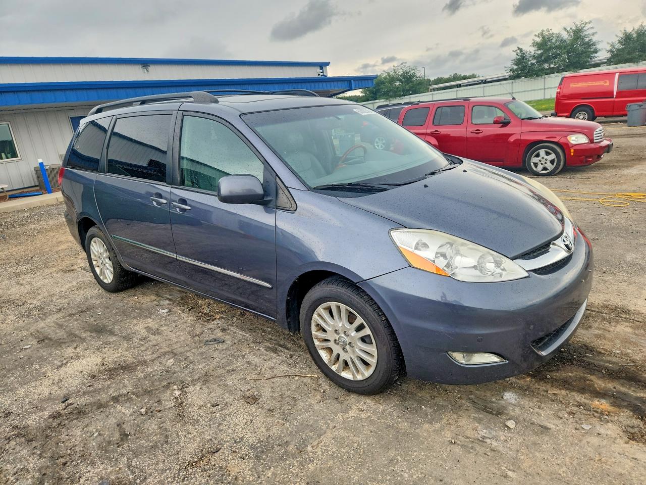 2008 Toyota Sienna Xle Limited Blue vin: 5TDBK22C58S010327