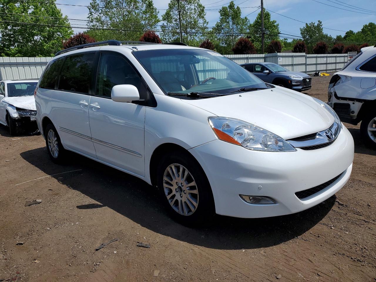 2008 Toyota Sienna Xle Limited Белый vin: 5TDBK22C68S016685