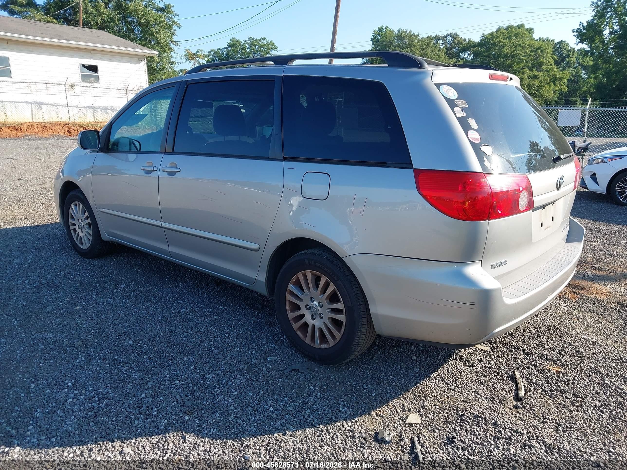 2009 Toyota Sienna Xle Champagne vin: 5TDBK22C69S027588